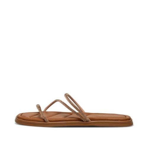 Glam Sandal - Champagne Shoe the Bear , Brown , Dames