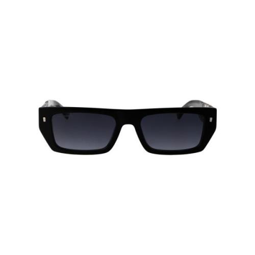 Iconische Zonnebril Model 0011/S Dsquared2 , Black , Heren