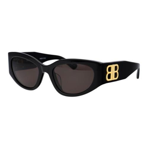 Stijlvolle zonnebril Bb0324Sk Balenciaga , Black , Dames