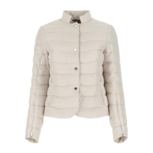 Stijlvolle Pufferjassen voor Mannen Moorer , Beige , Dames