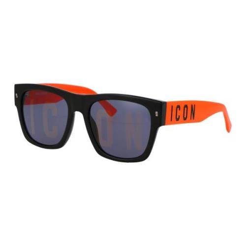 Iconische Zonnebril Model 0004/S Dsquared2 , Black , Heren