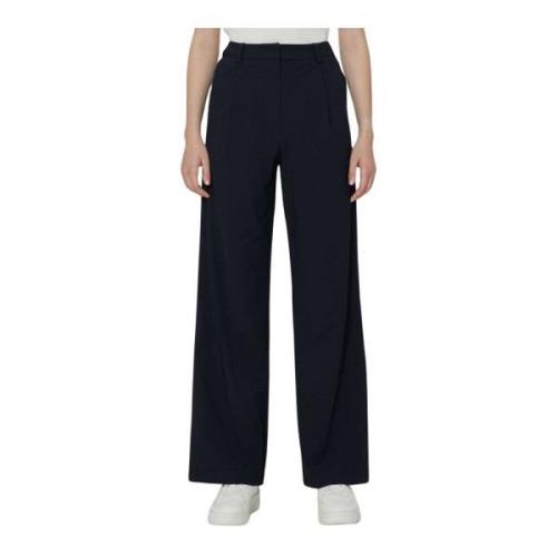 Rechte Pijp Logo Label Broek John Richmond , Black , Dames