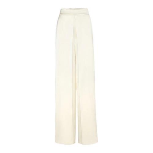 Wide Trousers MVP wardrobe , White , Dames