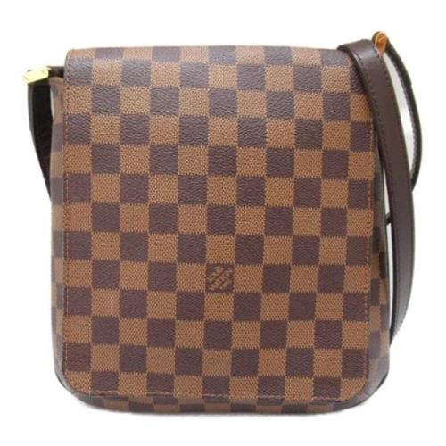 Pre-owned Canvas louis-vuitton-bags Louis Vuitton Vintage , Brown , Da...