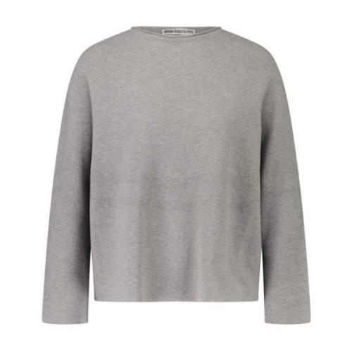 Oversized Pullover Mimas Lichtgewicht Gebreid Drykorn , Gray , Dames