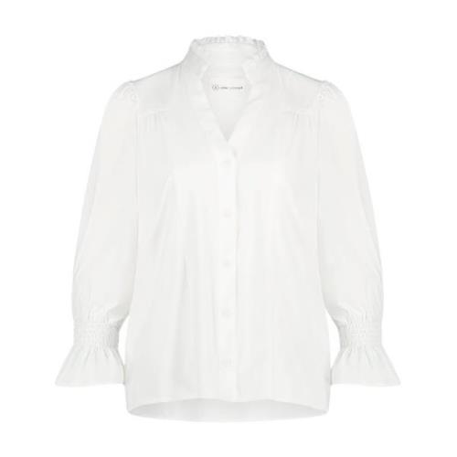 Stijlvolle Olivia Blouse | Wit Jane Lushka , White , Dames