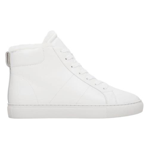 Witte Hoge Sneakers voor Dames voor de Winter Er00112258 Estro , White...