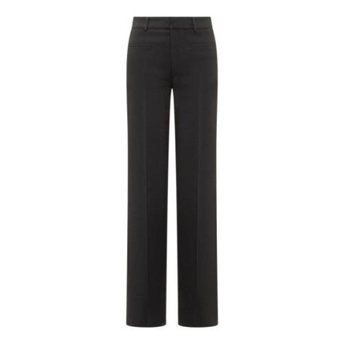 Zwarte Straight Leg Broek Seafarer , Black , Dames