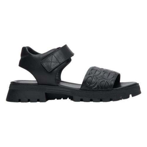 Sandals Estro , Black , Dames