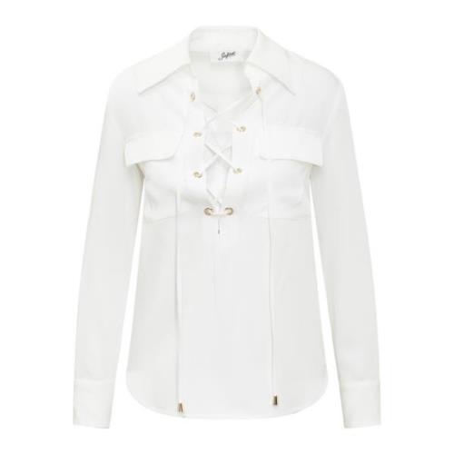 Josephine CA Overhemd Seafarer , White , Dames