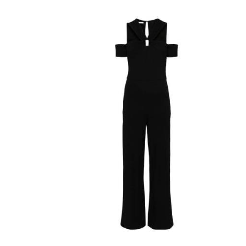 Stijlvol Zwart Jumpsuit Patrizia Pepe , Black , Dames