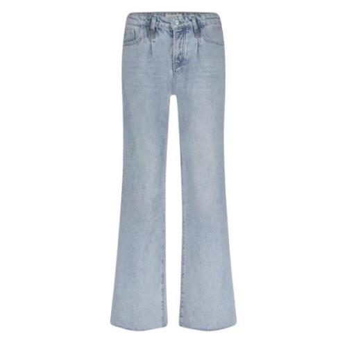 Lucy Wide Jeans Lichtblauw Fabienne Chapot , Blue , Dames