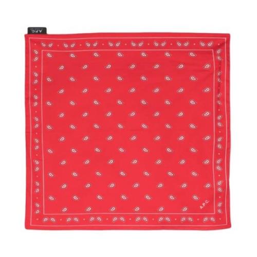 Rode GAA Rouge Bandana A.p.c. , Red , Dames