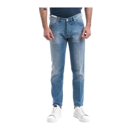 Zachte Denim Jeans PT Torino , Blue , Heren