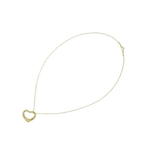 Pre-owned White Gold necklaces Tiffany & Co. Pre-owned , Yellow , Dame...