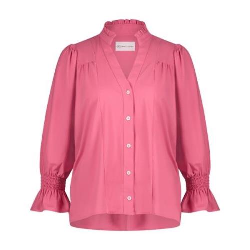 Stijlvolle Olivia Blouse in Roze Jane Lushka , Pink , Dames