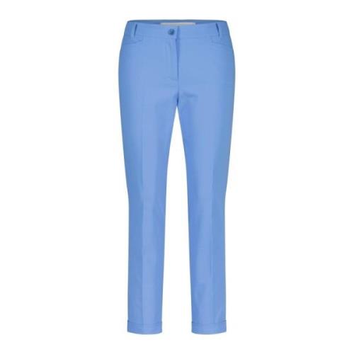 Technische Katoenen Stretchbroek Raffaello Rossi , Blue , Dames