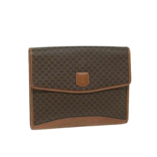 Pre-owned Leather celine-bags Celine Vintage , Brown , Dames