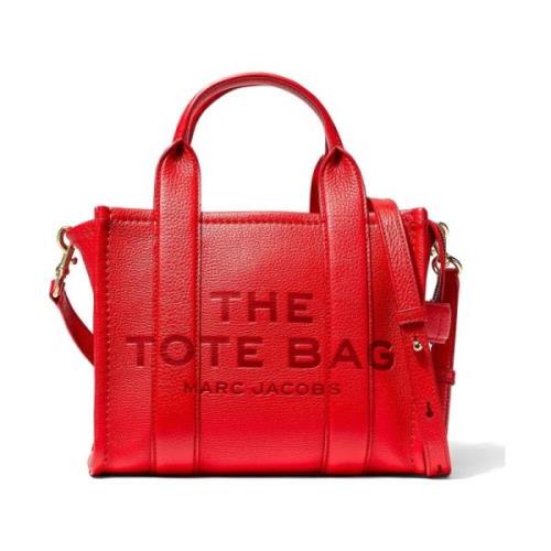 Zwarte 'The Tote Bag' met Logo Marc Jacobs , Red , Dames