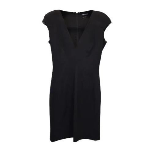 Pre-owned Silk dresses Tom Ford Pre-owned , Black , Dames