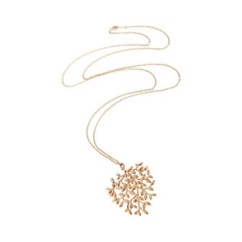 Pre-owned Rose Gold necklaces Tiffany & Co. Pre-owned , Pink , Dames