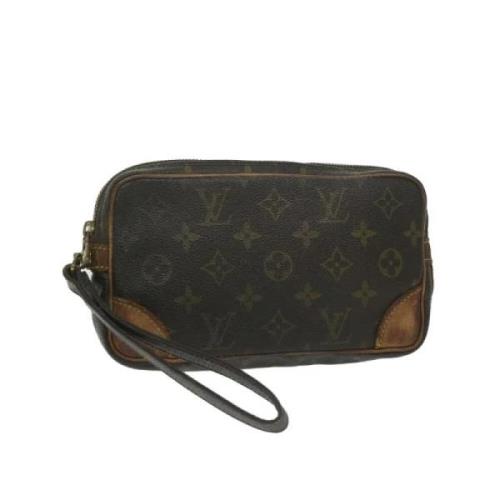 Pre-owned Canvas louis-vuitton-bags Louis Vuitton Vintage , Brown , Da...