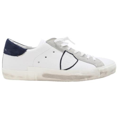 Lage Sneakers Mixage Pop Blanc Bleu Philippe Model , Multicolor , Here...