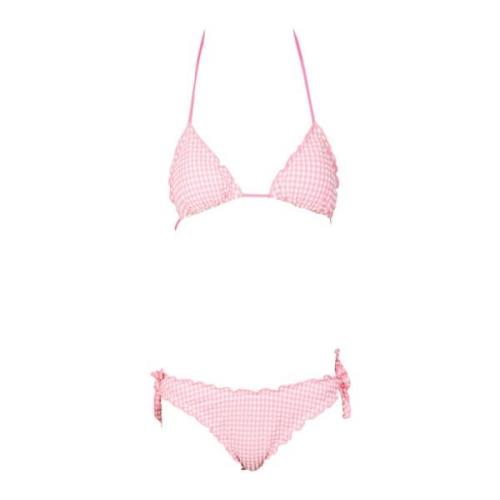 Driehoek Bikini Top met Maanontwerp MC2 Saint Barth , Pink , Dames