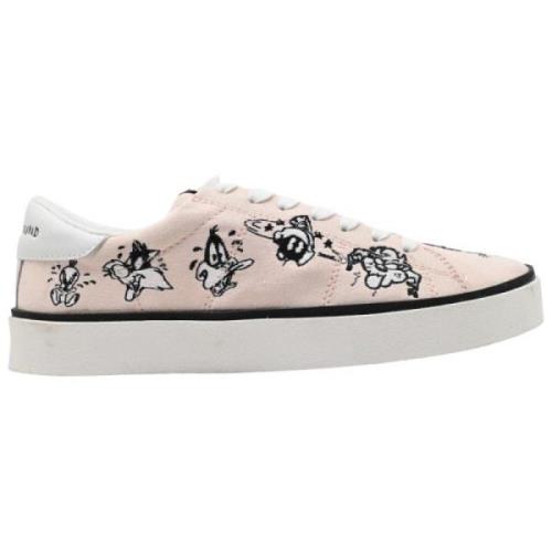 Looney Tunes Roze Sneakers MOA - Master OF Arts , Multicolor , Dames