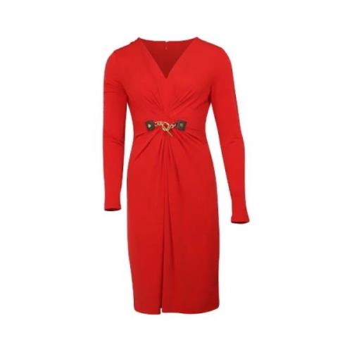 Pre-owned Polyester dresses Michael Kors Pre-owned , Red , Dames