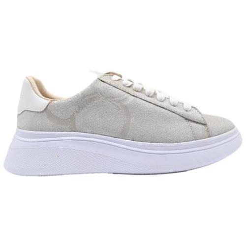 Zilver Glitter Sneakers MOA - Master OF Arts , Gray , Dames