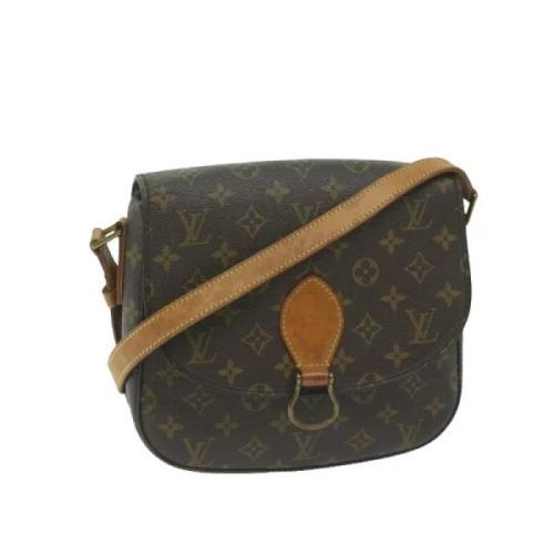 Pre-owned Canvas louis-vuitton-bags Louis Vuitton Vintage , Brown , Da...