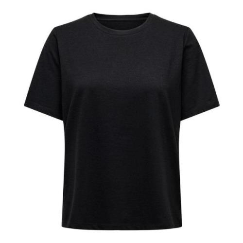 Dames T-shirt Lente/Zomer Collectie Only , Black , Dames