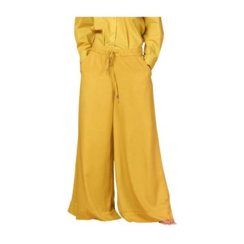 Portofino Dames Chino Broek in Modal Mason's , Yellow , Dames