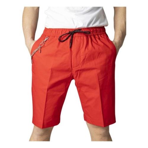 Rode katoenen shorts met veters Antony Morato , Red , Heren