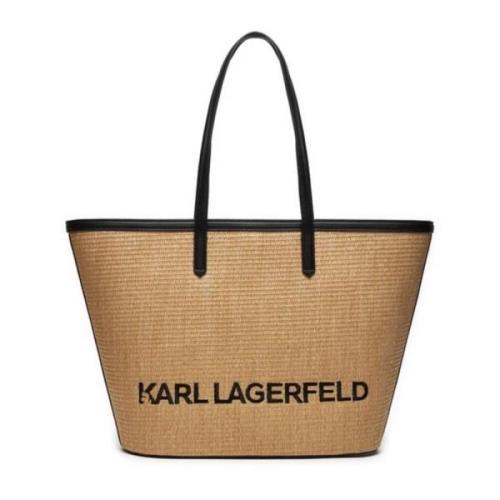 FOX Handtas Shopper Karl Lagerfeld , Beige , Dames