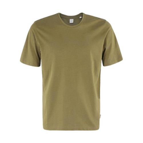 Militair Groen T-shirt Aspesi , Green , Heren