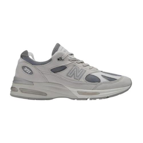 991 V2 Unisex Hardloopschoenen New Balance , Gray , Heren