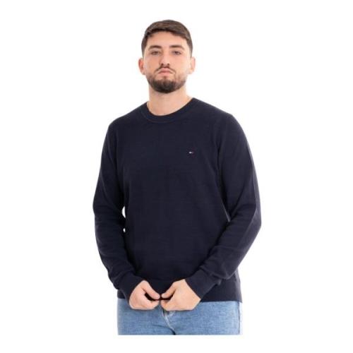 Ridge Crew Neck Sweater Tommy Hilfiger , Blue , Heren