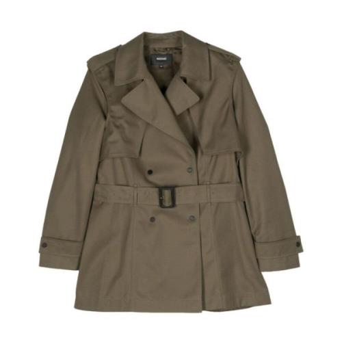 Militaire Trenchcoat Mackage , Green , Dames