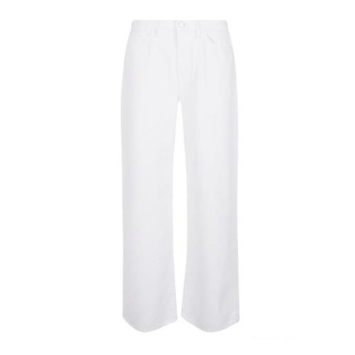 Witte Palazzo High Waist Jeans 3X1 , White , Dames