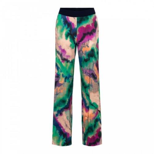 Dip Dye Groene Broek &Co Woman , Multicolor , Dames