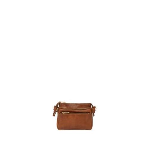 Urban Crossover Tas Walnoot Leer Re:designed , Brown , Dames