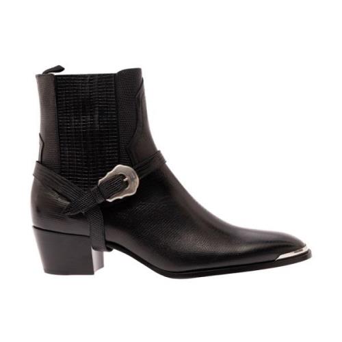 Ankle Boots Celine , Black , Heren