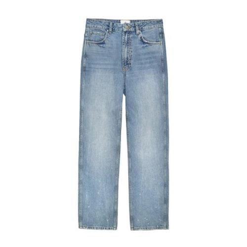 Cropped Jeans Anine Bing , Blue , Dames