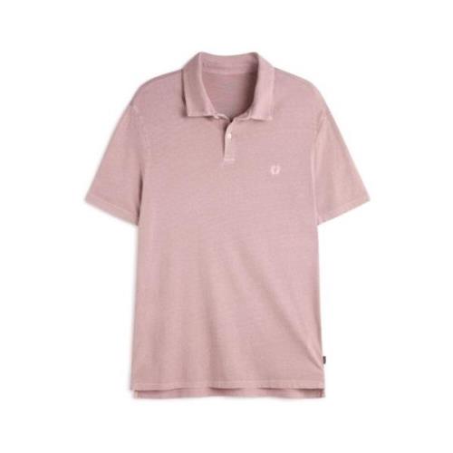 Polo Shirt Korte Mouwen Ecoalf , Pink , Heren