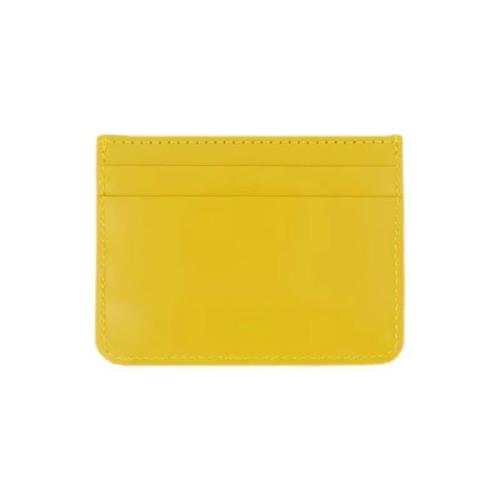 Leather wallets A.p.c. , Yellow , Dames
