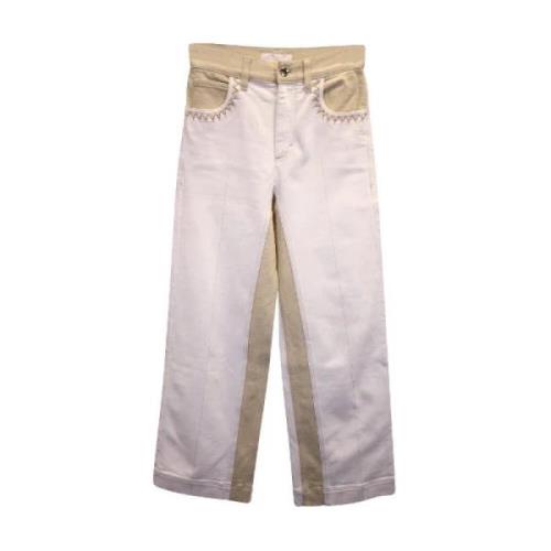 Pre-owned Cotton jeans Chloé Pre-owned , Multicolor , Dames