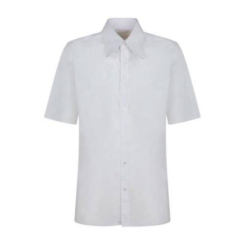 Witte korte mouw overhemd Maison Margiela , White , Heren
