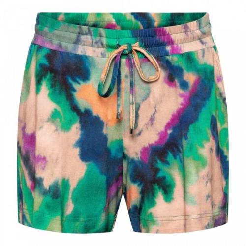 Dip Dye Groene Shorts &Co Woman , Multicolor , Dames